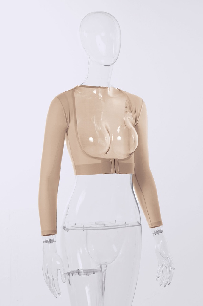 Women's Bolero Open Front Long Sleeves | Fastener at Bottom - WBOL